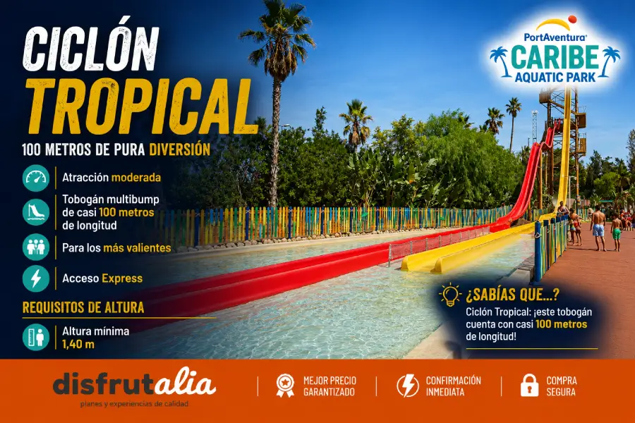 Portaventura Caribe Aquatic Park - Zona Ciclón Tropical